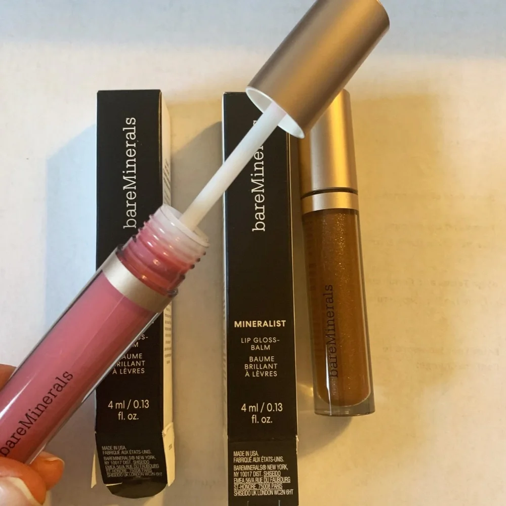 BareMinerals Lip Gloss MINERALIST Lip Gloss-Balm Colors VISION & ADVENTURE